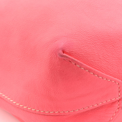 Hermes Veau Sikkim Swift Double Sens 28 Reversible Tote Peony Sanguine 21 of 26