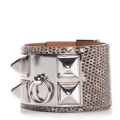 Hermes Lizard Collier De Chien CDC Bracelet S Ombre 1 of 7