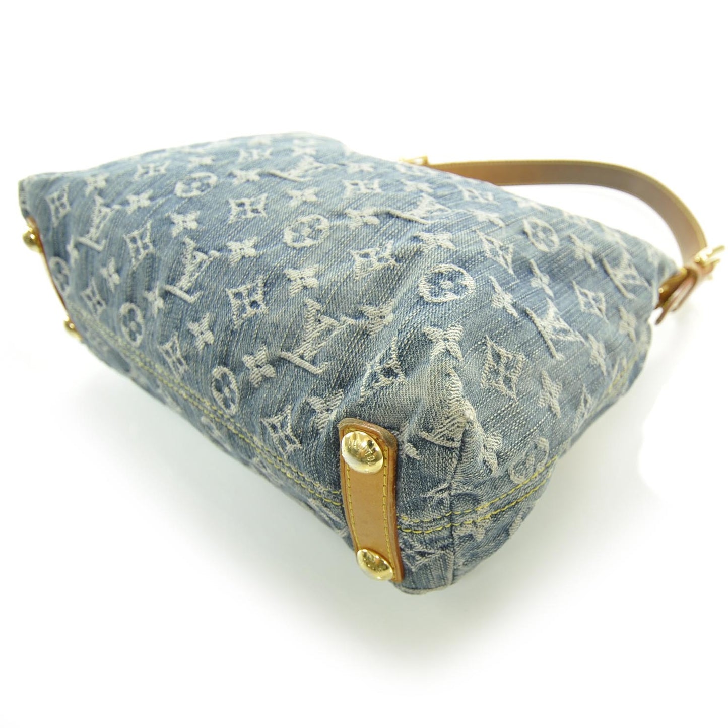 Monogram Denim Baggy PM Blue