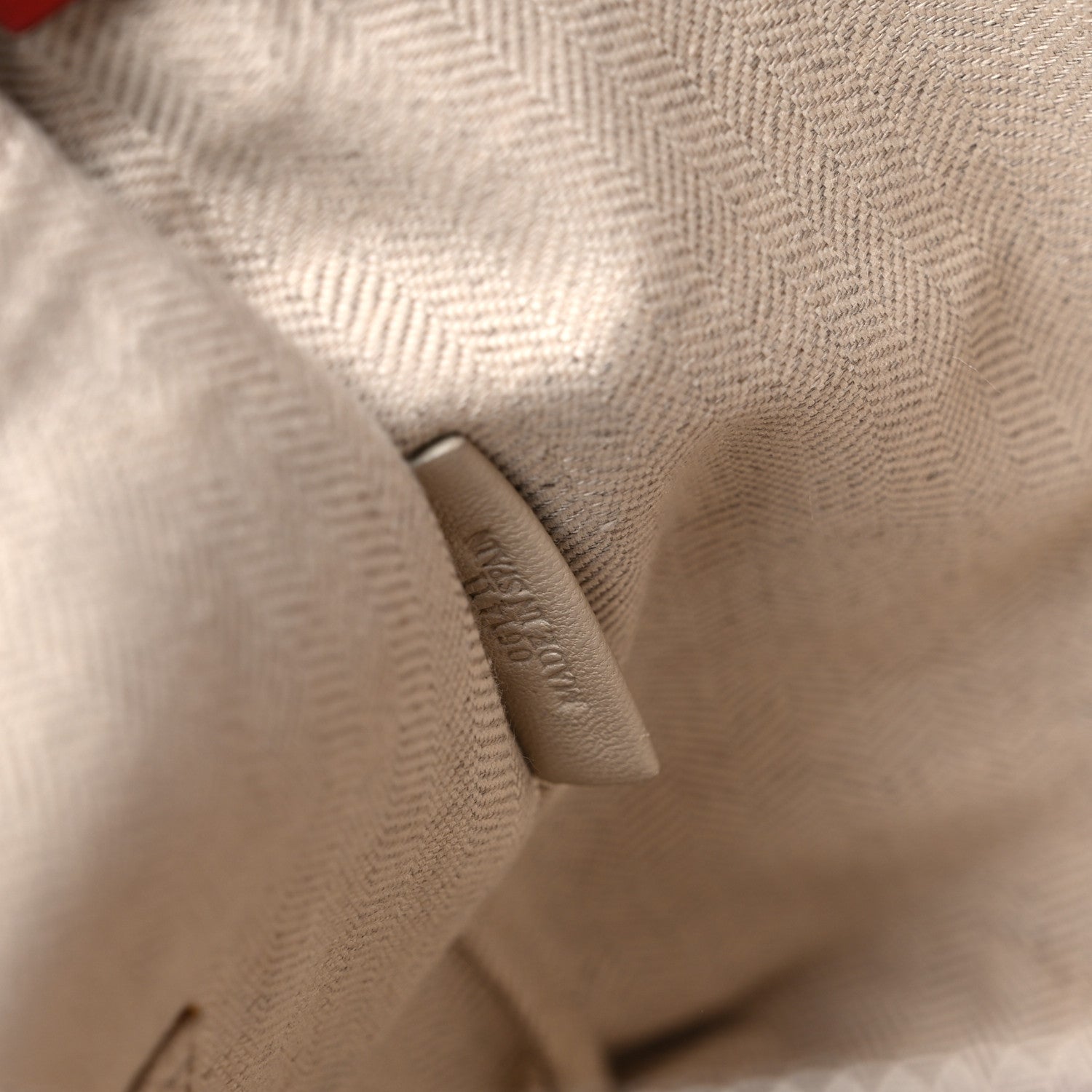 Loewe Calfskin T Pouch Red 7 of 14