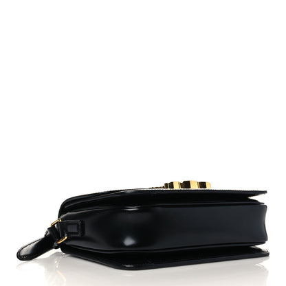 Celine Shiny Calfskin Medium Triomphe Black 4 of 6