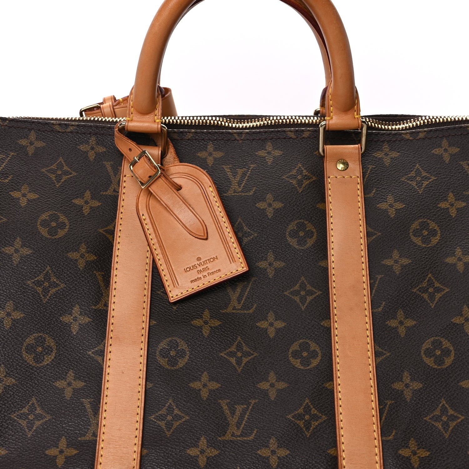 Louis Vuitton Monogram Keepall Bandouliere 55 6 of 8