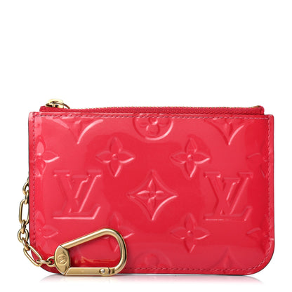 Louis Vuitton Vernis Key Pouch Poppy 1 of 6