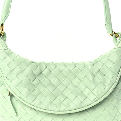 Bottega Veneta Nappa Intrecciato Medium Gemelli Fresh Mint 6 of 8