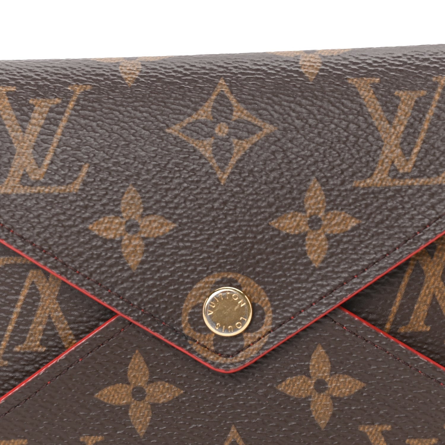 Louis Vuitton Monogram Medium Kirigami Pochette Insert  Coquelicot 3 of 7
