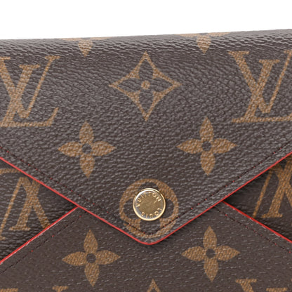 Louis Vuitton Monogram Medium Kirigami Pochette Insert  Coquelicot 3 of 7