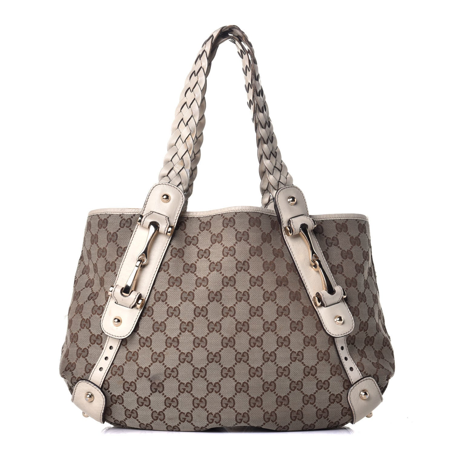 Gucci Monogram Small Pelham Shoulder Bag Off White 1 of 10