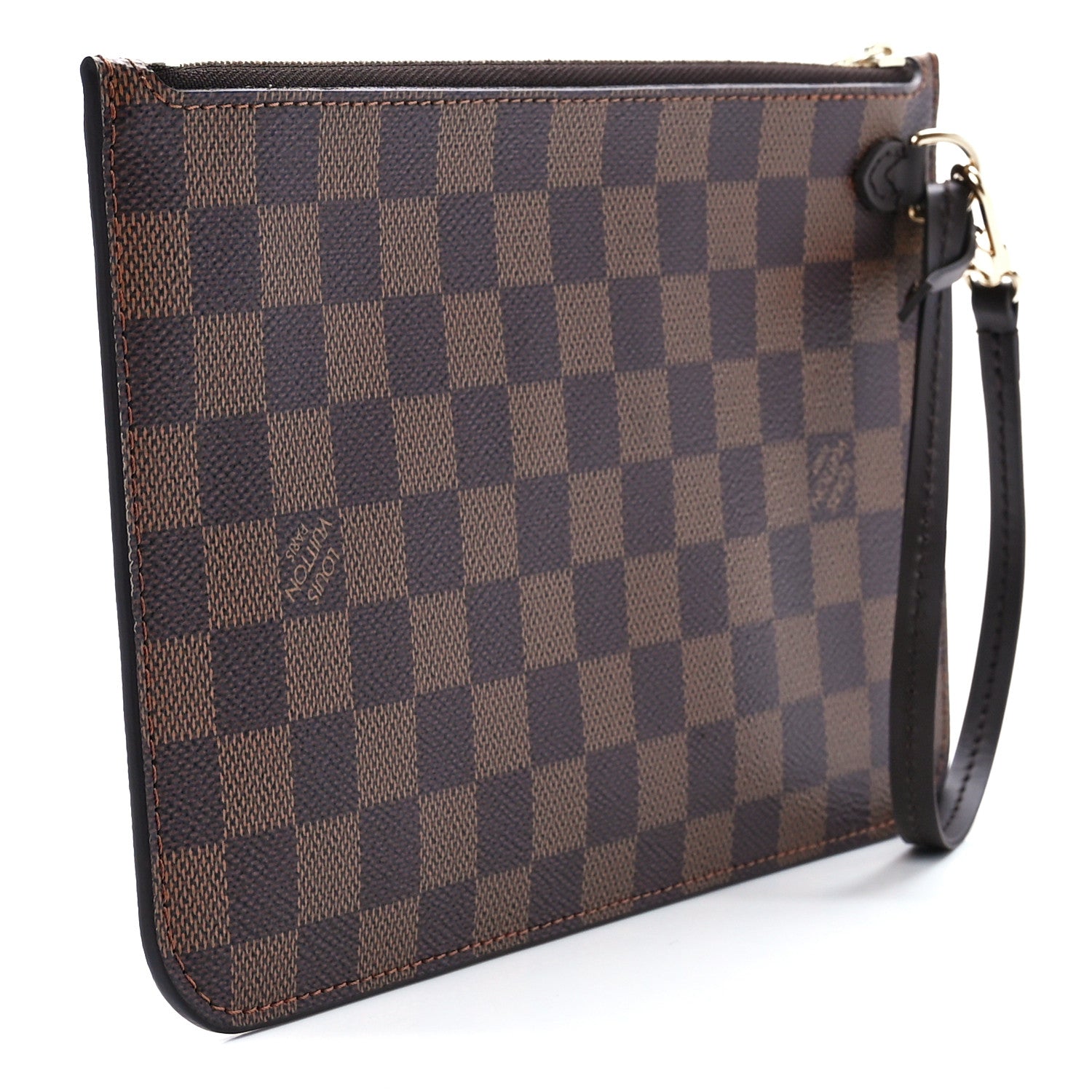 Louis Vuitton Damier Ebene Neverfull MM GM Pochette 3 of 10