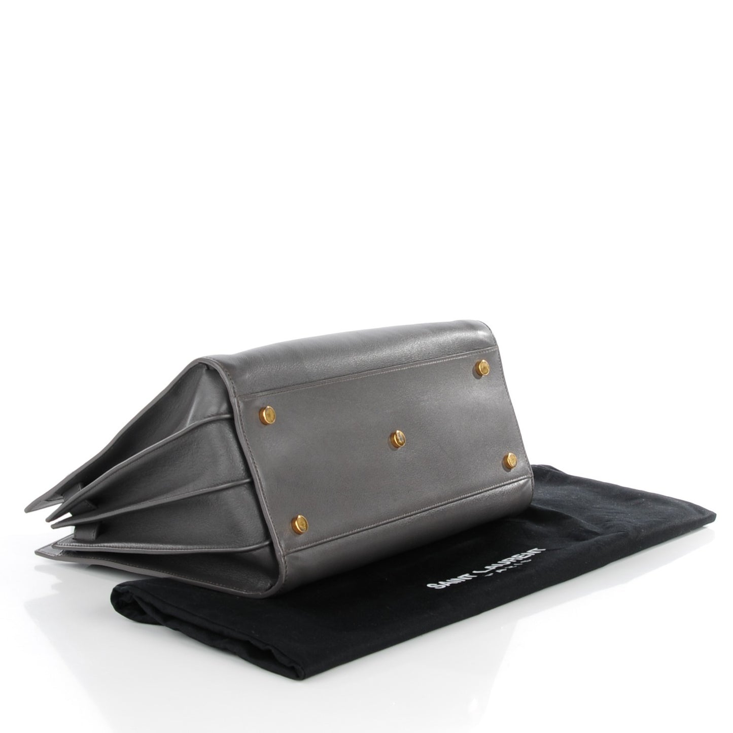 Calfskin Small Sac De Jour Fog