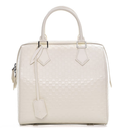 Louis Vuitton Damier Facette Speedy Cube MM Creme 1 of 9