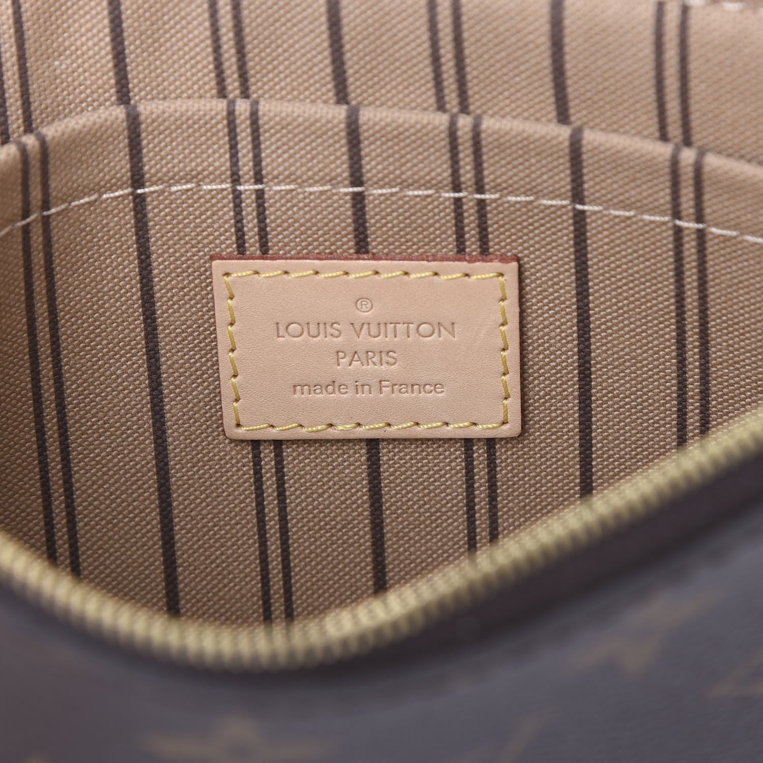 Louis Vuitton Monogram Neverfull MM GM Pochette 8 of 10