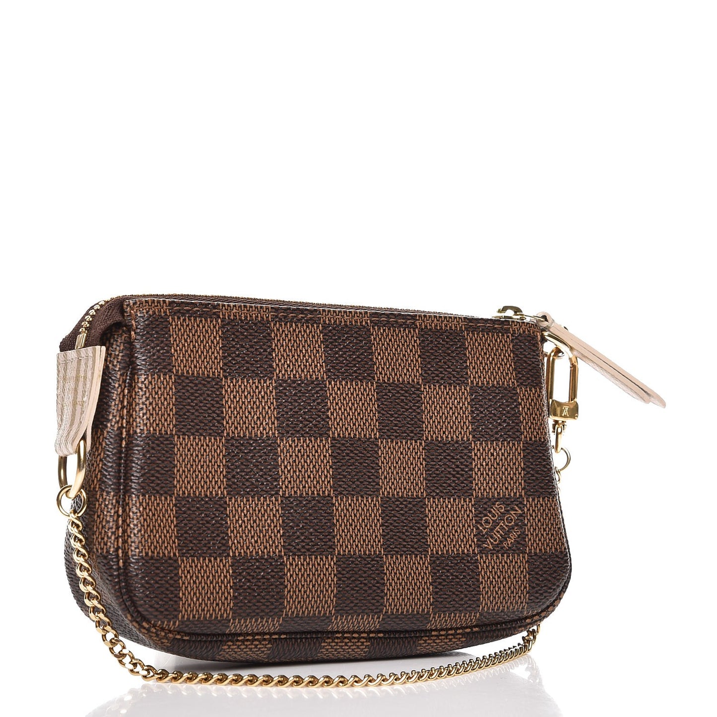 Damier Ebene Trunks and Locks Mini Pochette Accessories