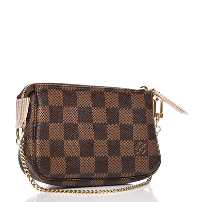 Louis Vuitton Damier Ebene Trunks and Locks Mini Pochette Accessories 3 of 8