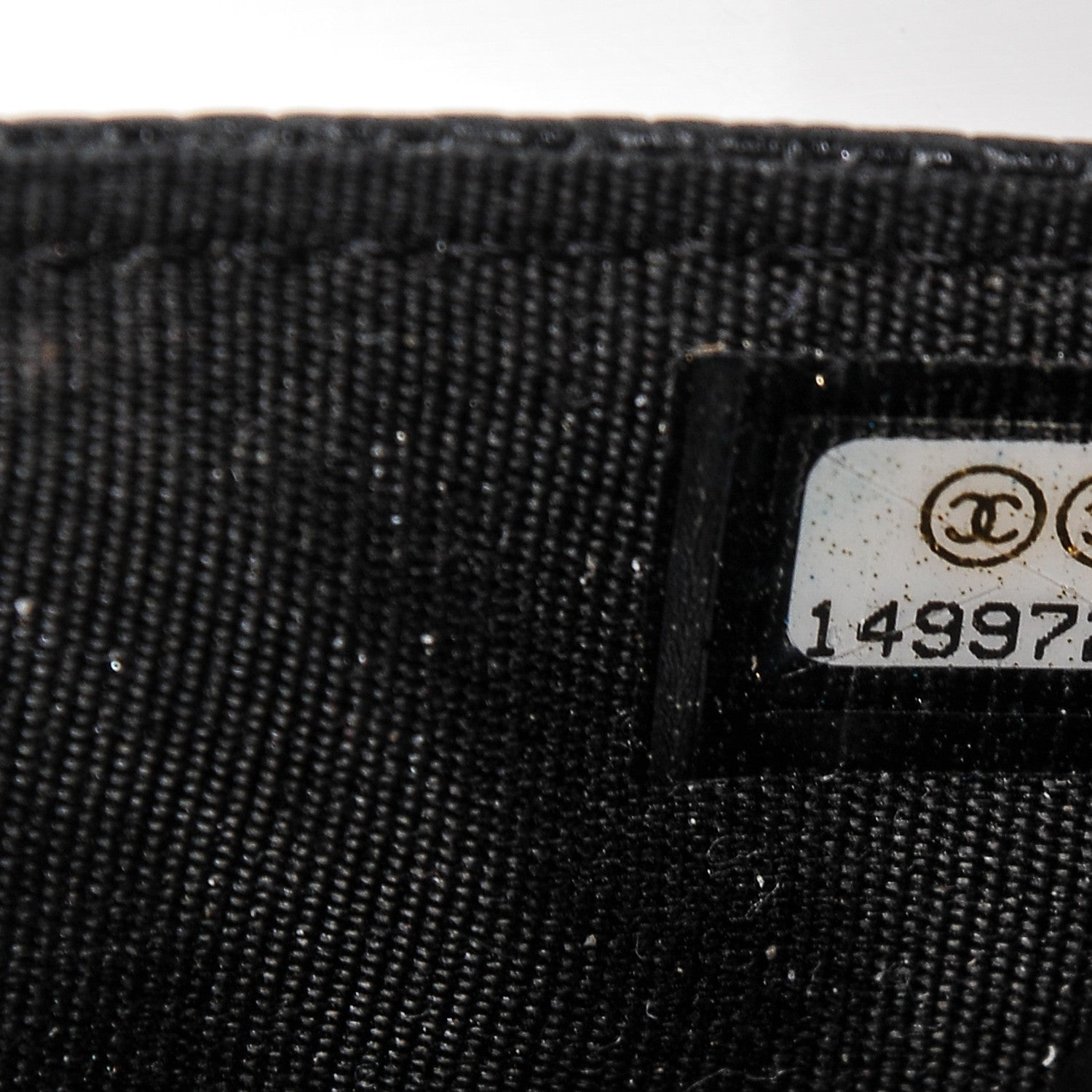 Chanel Caviar Timeless CC Wallet On Chain WOC Black 8 of 8