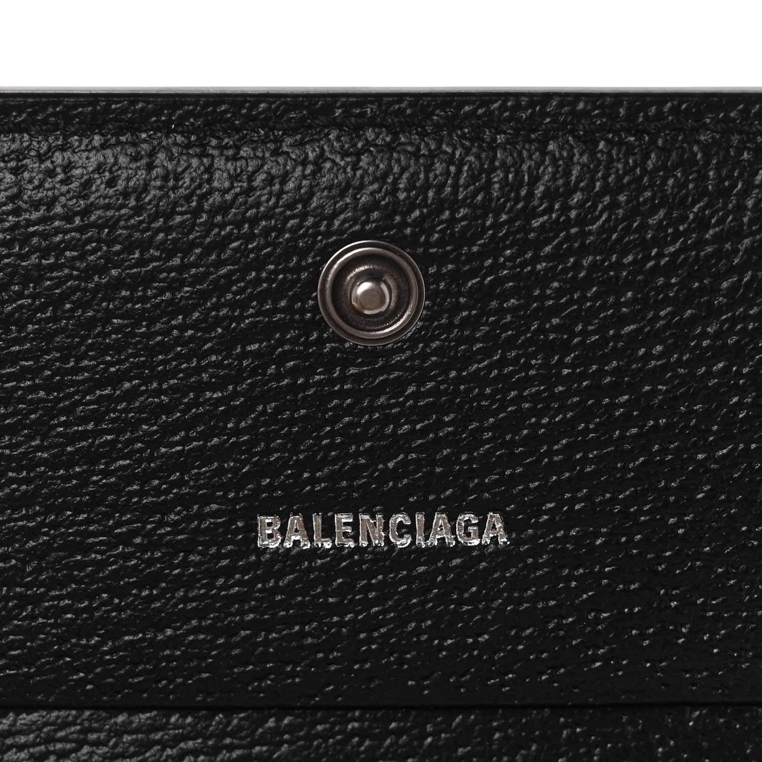 Gucci X BALENCIAGA BB Monogram Web Ophidia Card Case Wallet Black 6 of 9