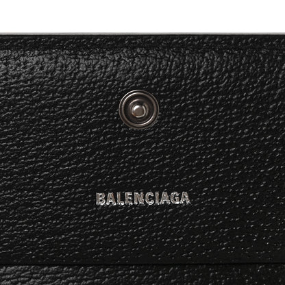 Gucci X BALENCIAGA BB Monogram Web Ophidia Card Case Wallet Black 6 of 9