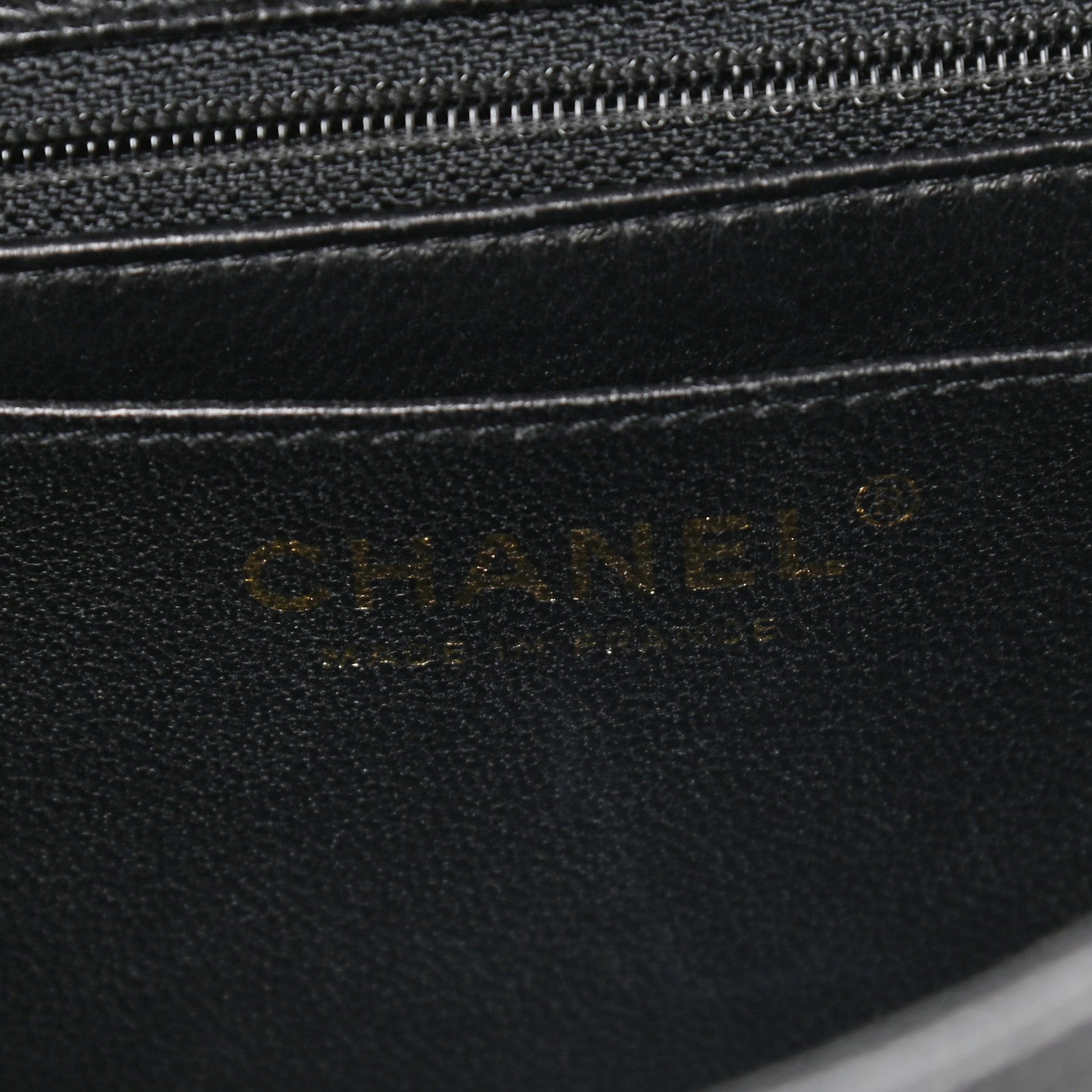 Chanel Caviar Quilted Jumbo Single Flap Black 6 of 9