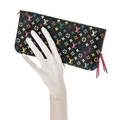 Louis Vuitton Monogram Multicolor Insolite Wallet Black Grenade 2 of 6
