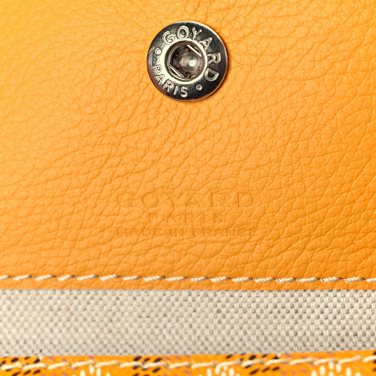 Goyard ine Saint Louis PM Yellow 6 of 9
