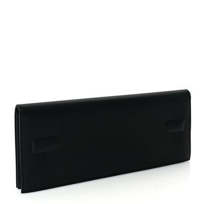 Hermes Swift Shadow Clutch 29 Black 3 of 8