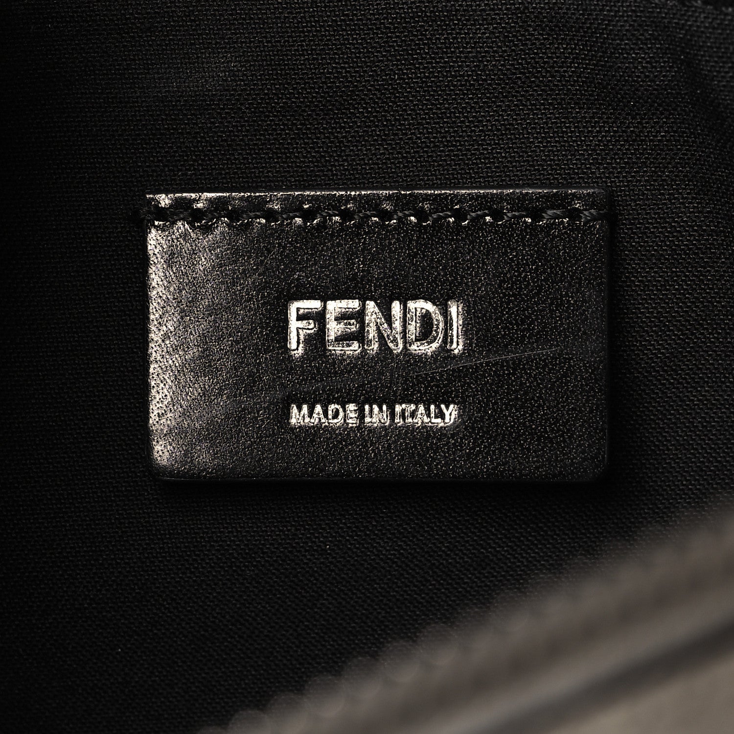 Fendi Glazed Fabric Vitello King FF 1974 Diagonal Belt Bag Perla Argilla Fragola 6 of 10