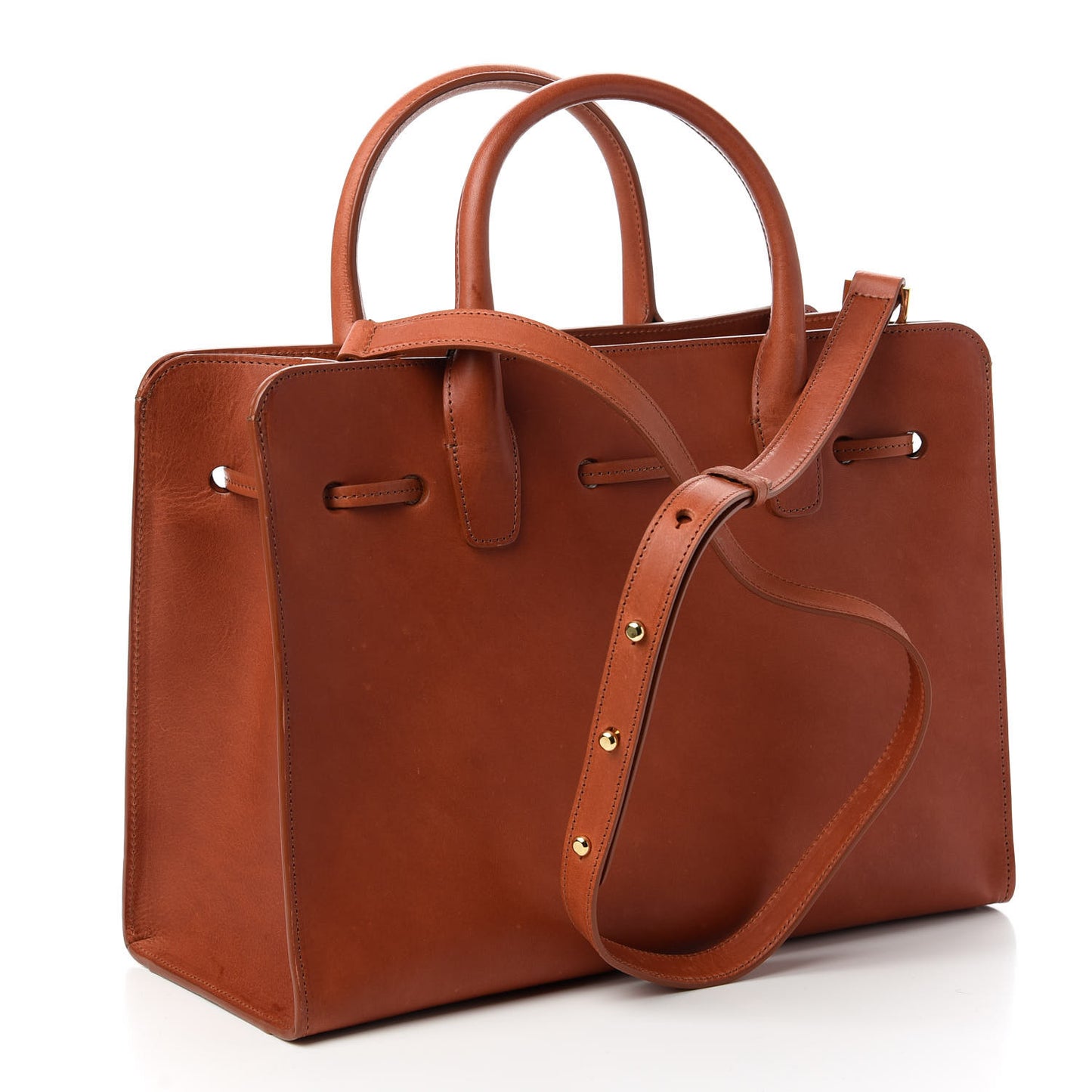 Calfskin Sun Bag Brandy