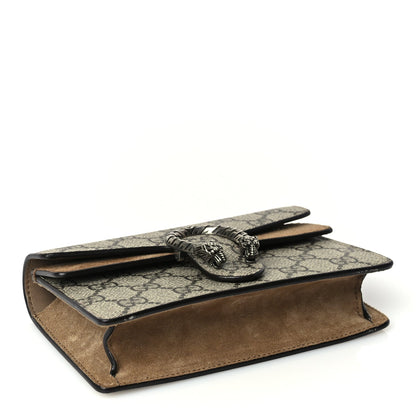 Gucci GG Supreme Monogram Super Mini Dionysus Shoulder Bag Taupe 3 of 8