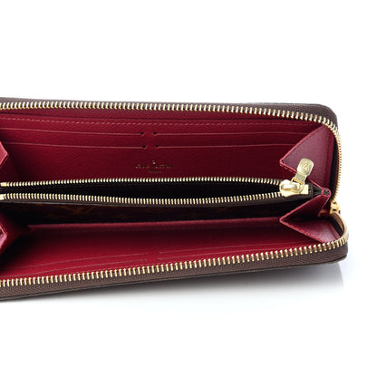 Louis Vuitton Monogram Clemence Wallet Fuchsia 5 of 9