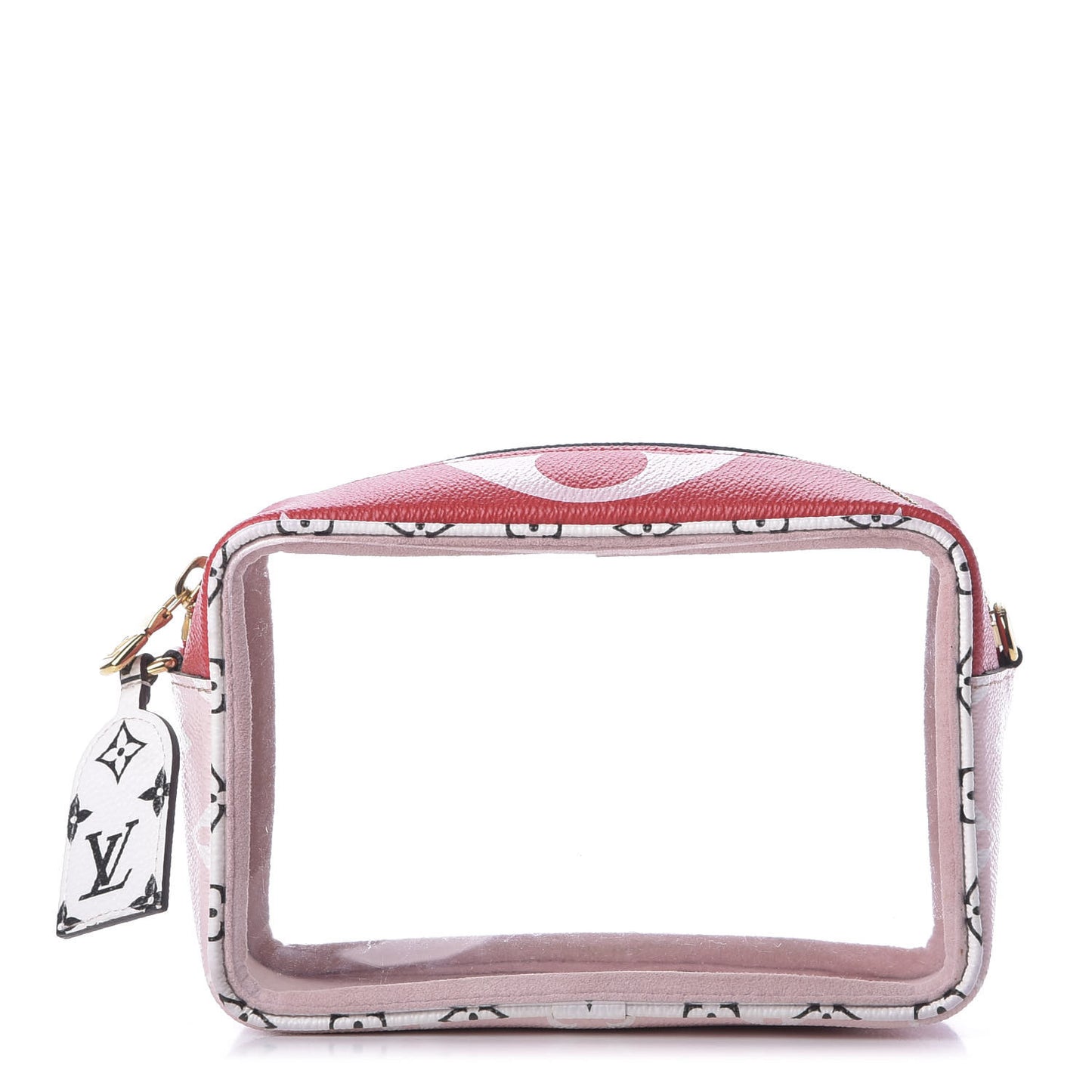 Monogram Giant Beach Pouch Rouge