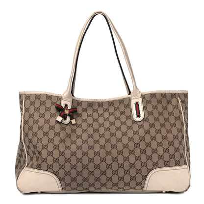 Gucci Monogram Large Princy Tote Off White 1 of 22