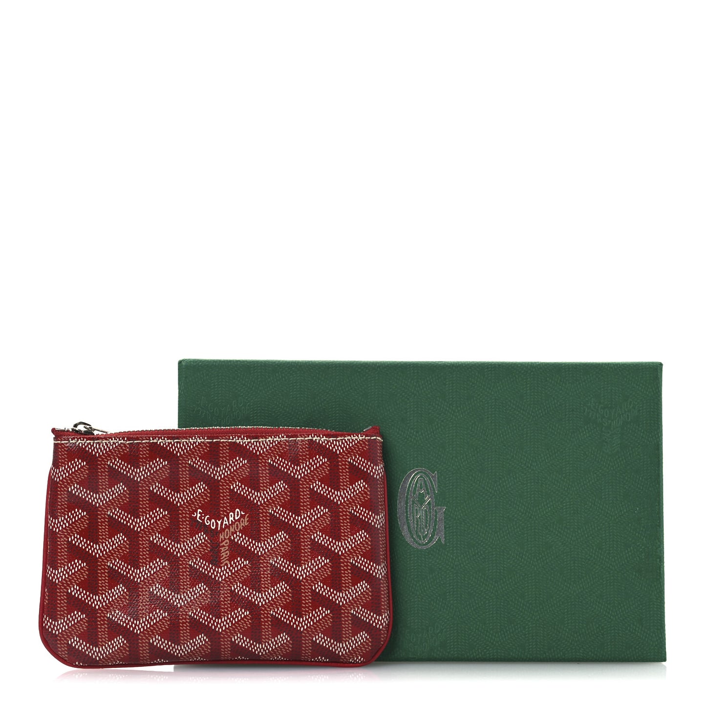 Goyardine Mini Senat Pochette Red