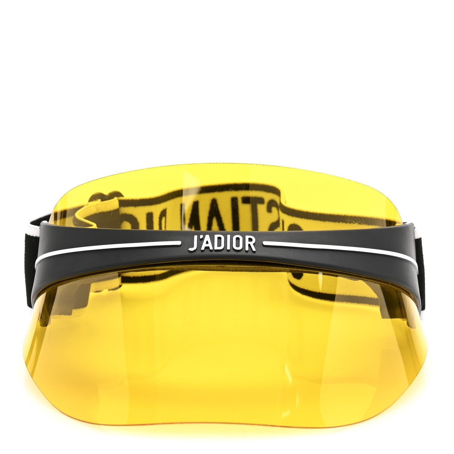 Christian Dior DiorClub1 Sun Visor Yellow 3 of 7