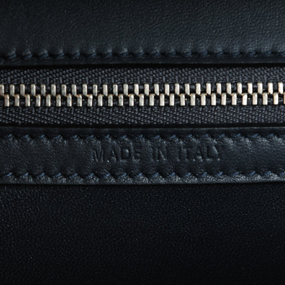 Christian Dior Metallic Patent Micro-Cannage Medium Diorama Flap Bag Silver 7 of 8