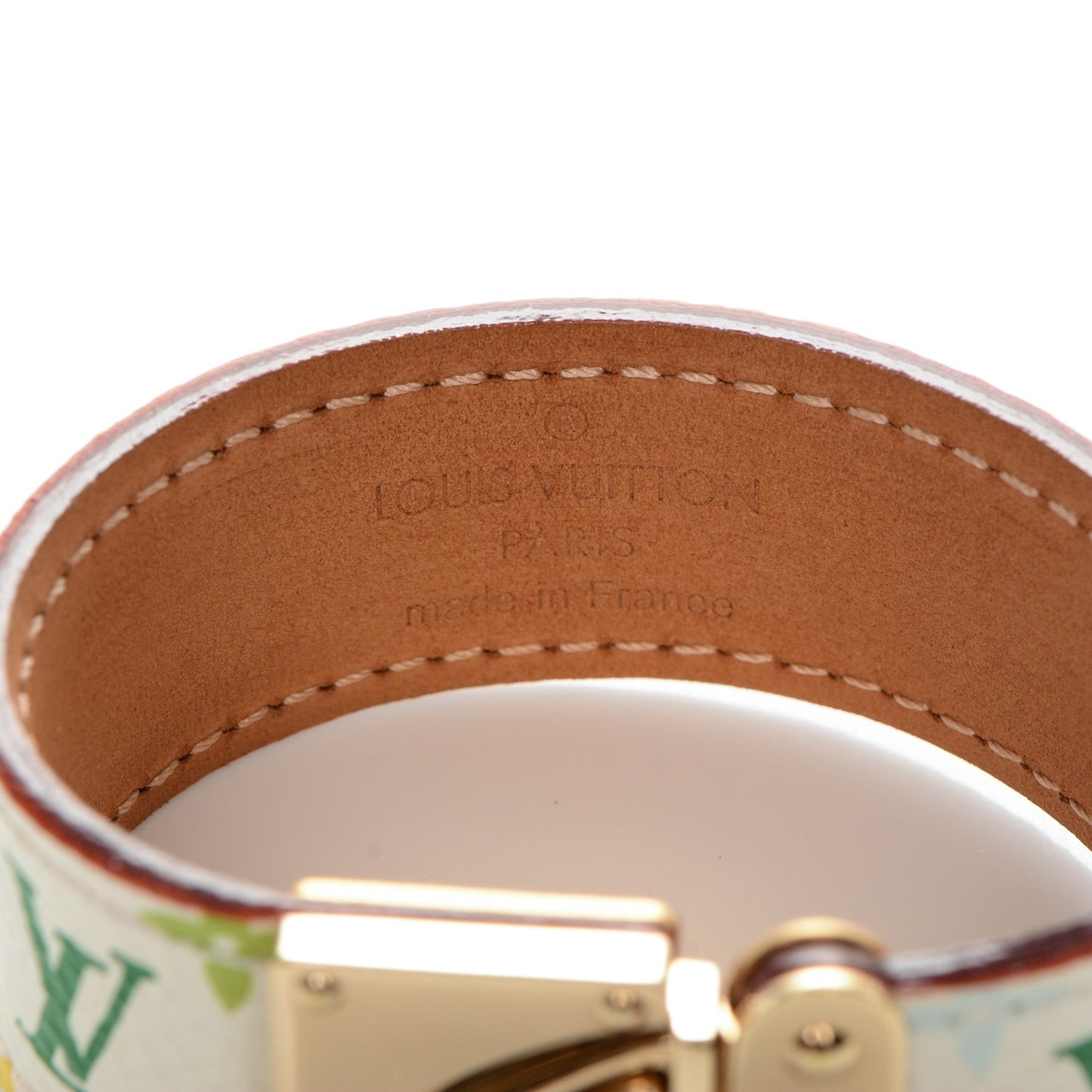 Monogram Multicolor Koala Bracelet S White