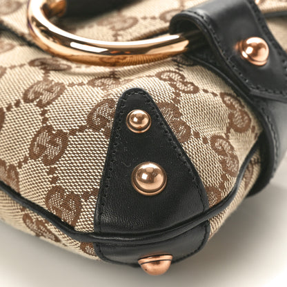 Gucci Tom Ford Monogram Horsebit Web Clutch Purple 10 of 10