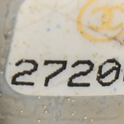 Chanel Caviar Quilted Mini Coco Handle Flap Light Grey 13 of 21