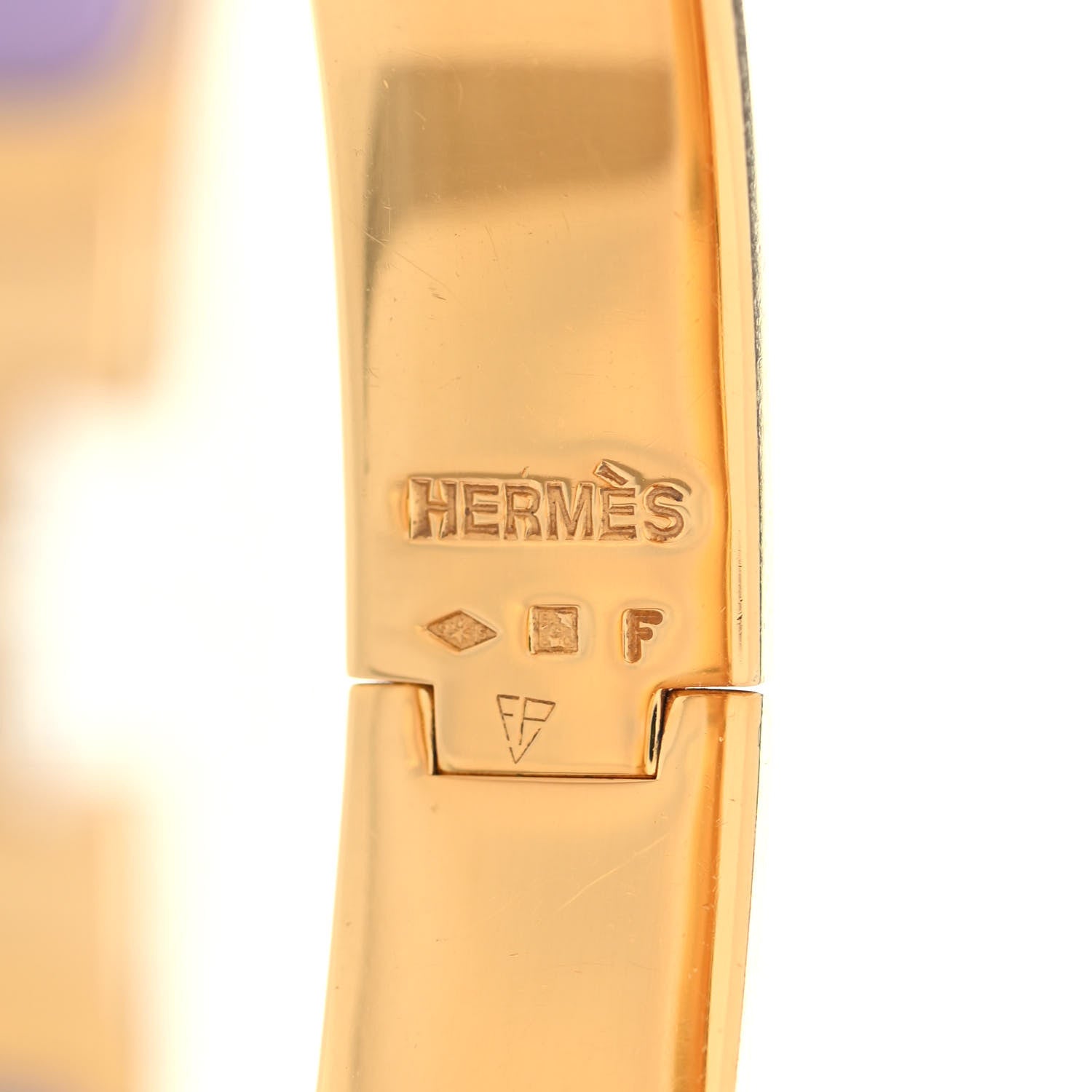 Hermes Enamel Narrow Clic Clac H Bracelet GM 3 of 3