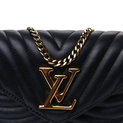 Louis Vuitton Calfskin New Wave Multi Pochette Black 6 of 8