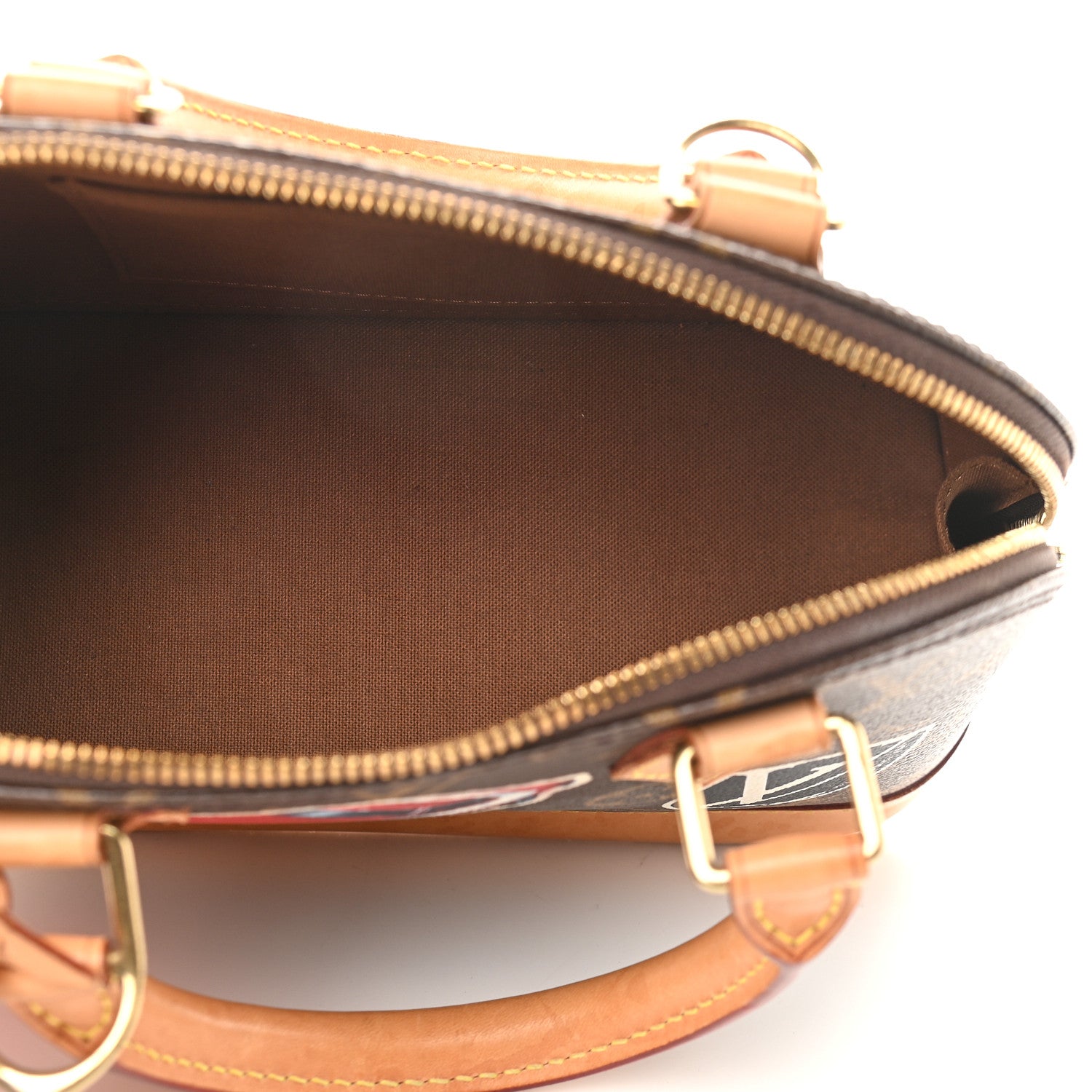 Louis Vuitton Monogram World Tour Alma BB 5 of 10