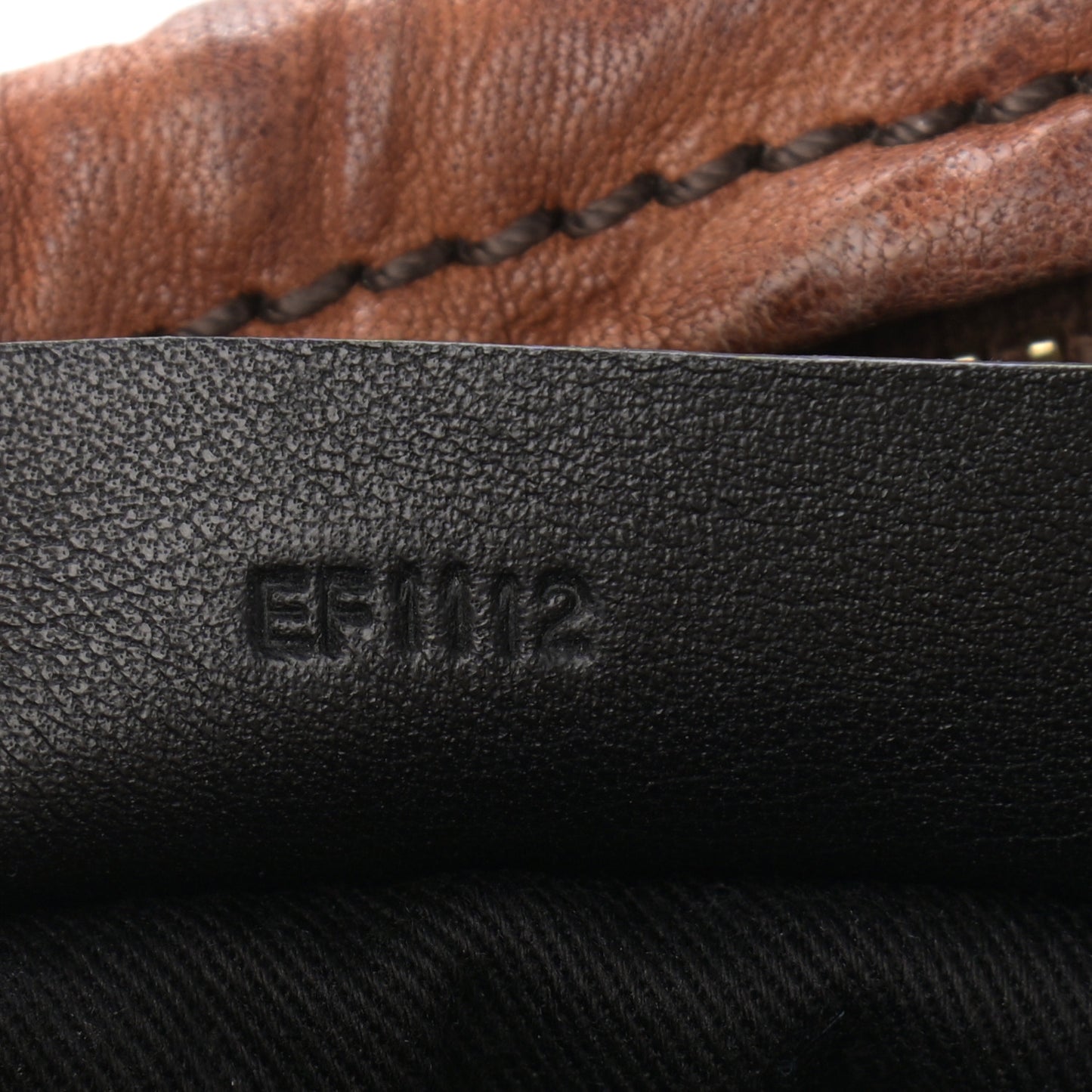 Tumbled Sheepskin Small Pandora Brown