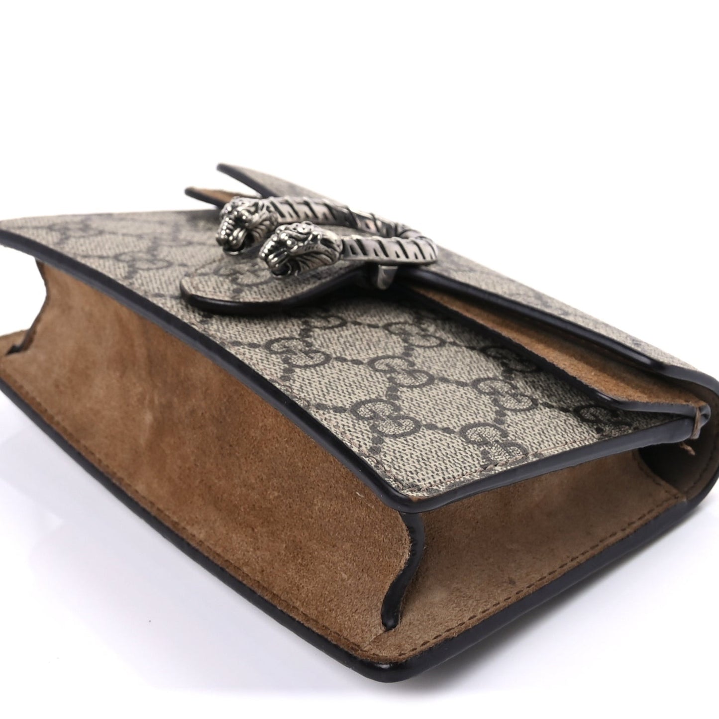 GG Supreme Monogram Super Mini Dionysus Shoulder Bag Taupe