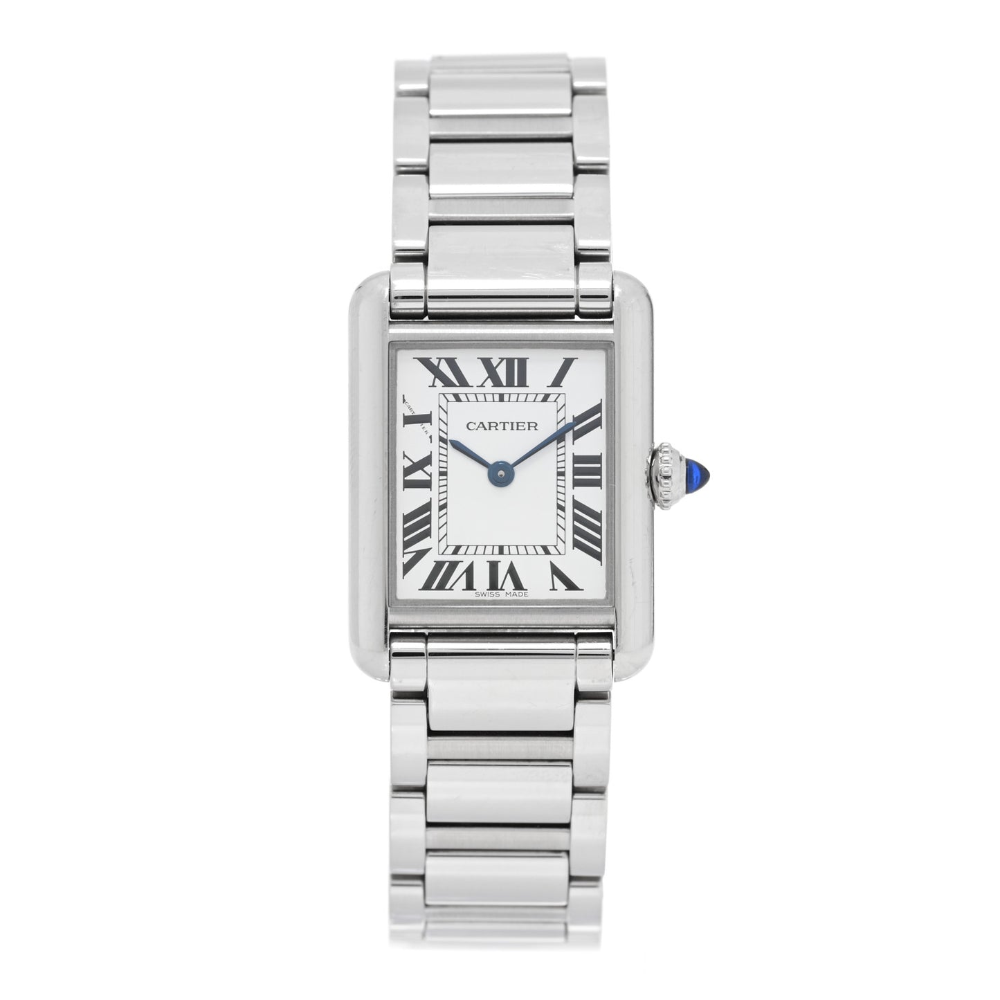 Stainless Steel 22mm Tank Must Quartz Watch