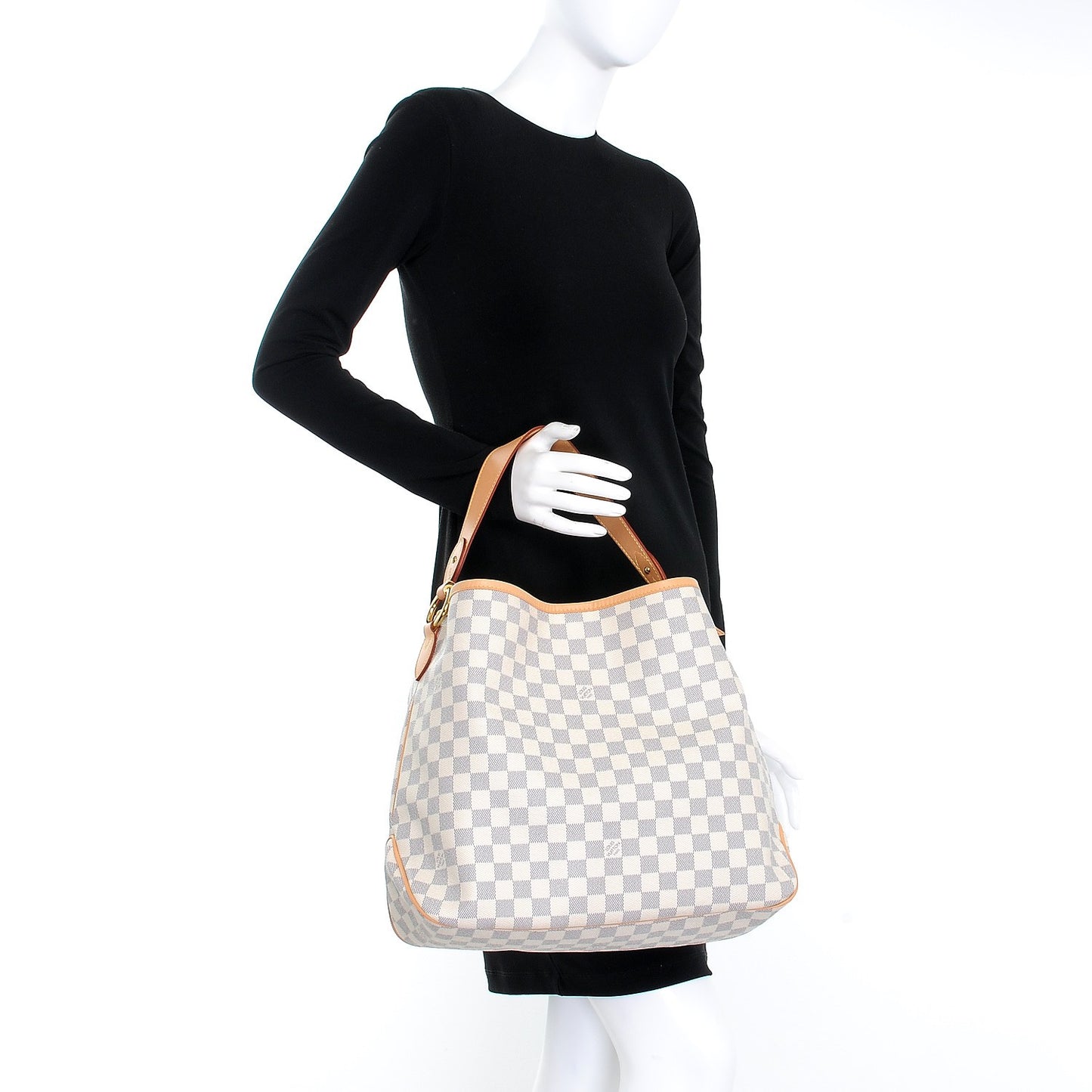 Damier Azur Delightful MM Pink
