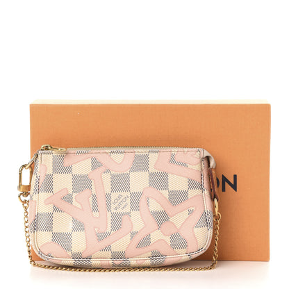 Louis Vuitton Damier Azur Tahitienne Mini Pochette Accessories 10 of 10