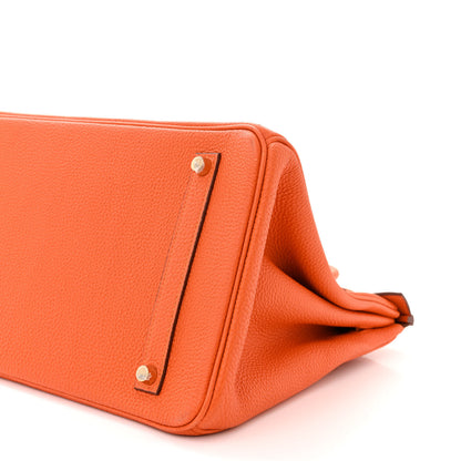 Hermes Togo Birkin 35 Orange 10 of 16