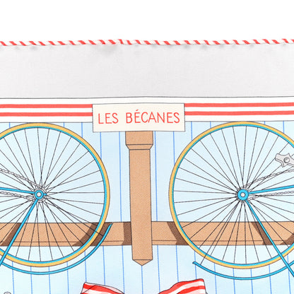 Hermes Silk Vintage Les Becanes Scarf 70 3 of 5