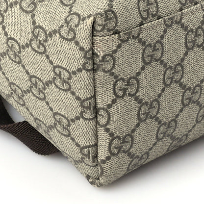 Gucci GG Supreme Monogram Margaux Calfskin Childrens Day Backpack Beige Ebony Cocoa Dark Chocolate 8 of 9