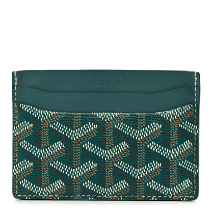Goyard ine Saint Sulpice Card Holder Green 1 of 9