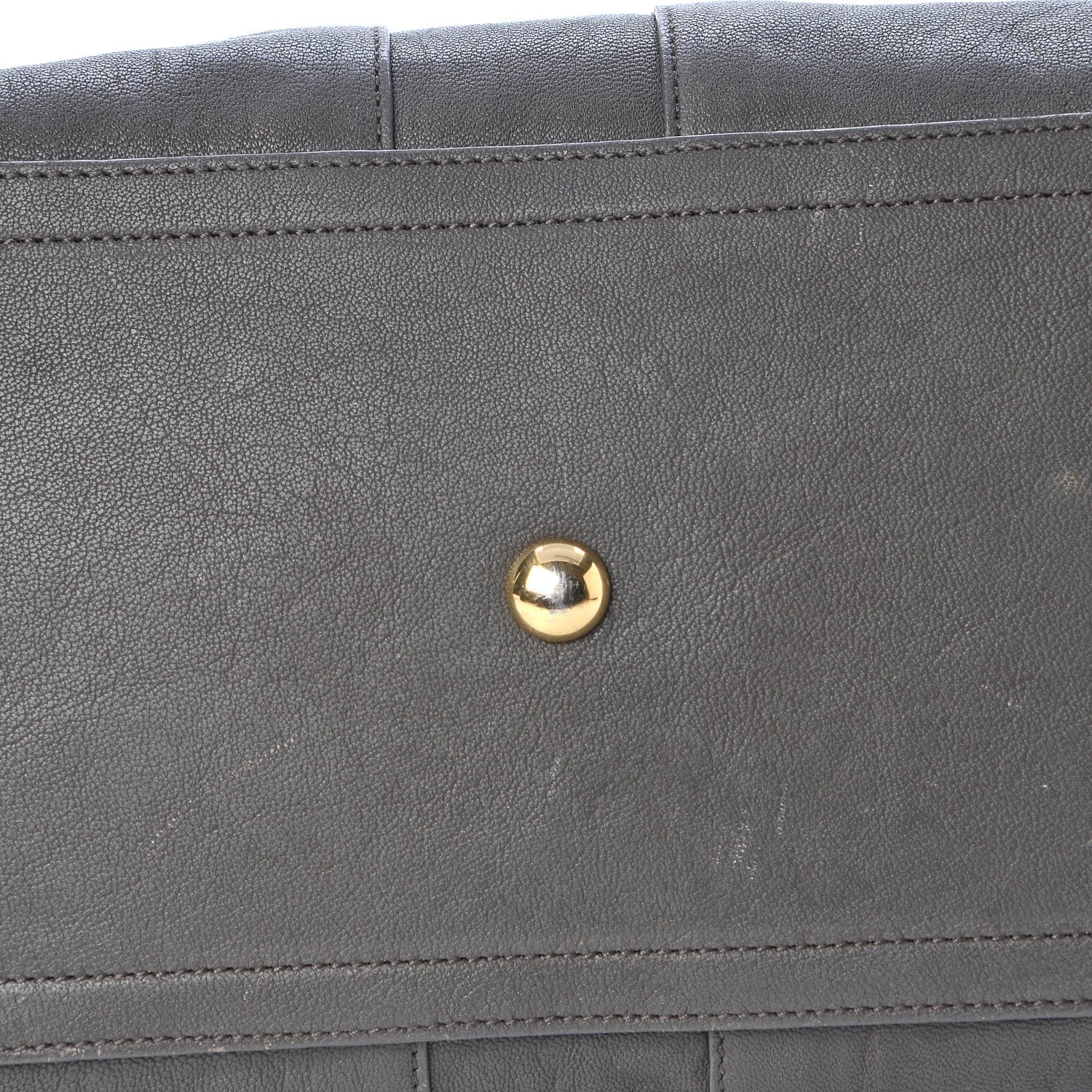 Saint Laurent Sheepskin Small Cabas ChYc Grey 12 of 15