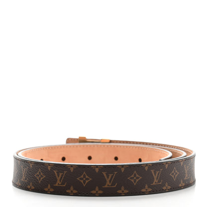 Louis Vuitton Mini Monogram 25mm LV Initiales Belt 90 36 2 of 8